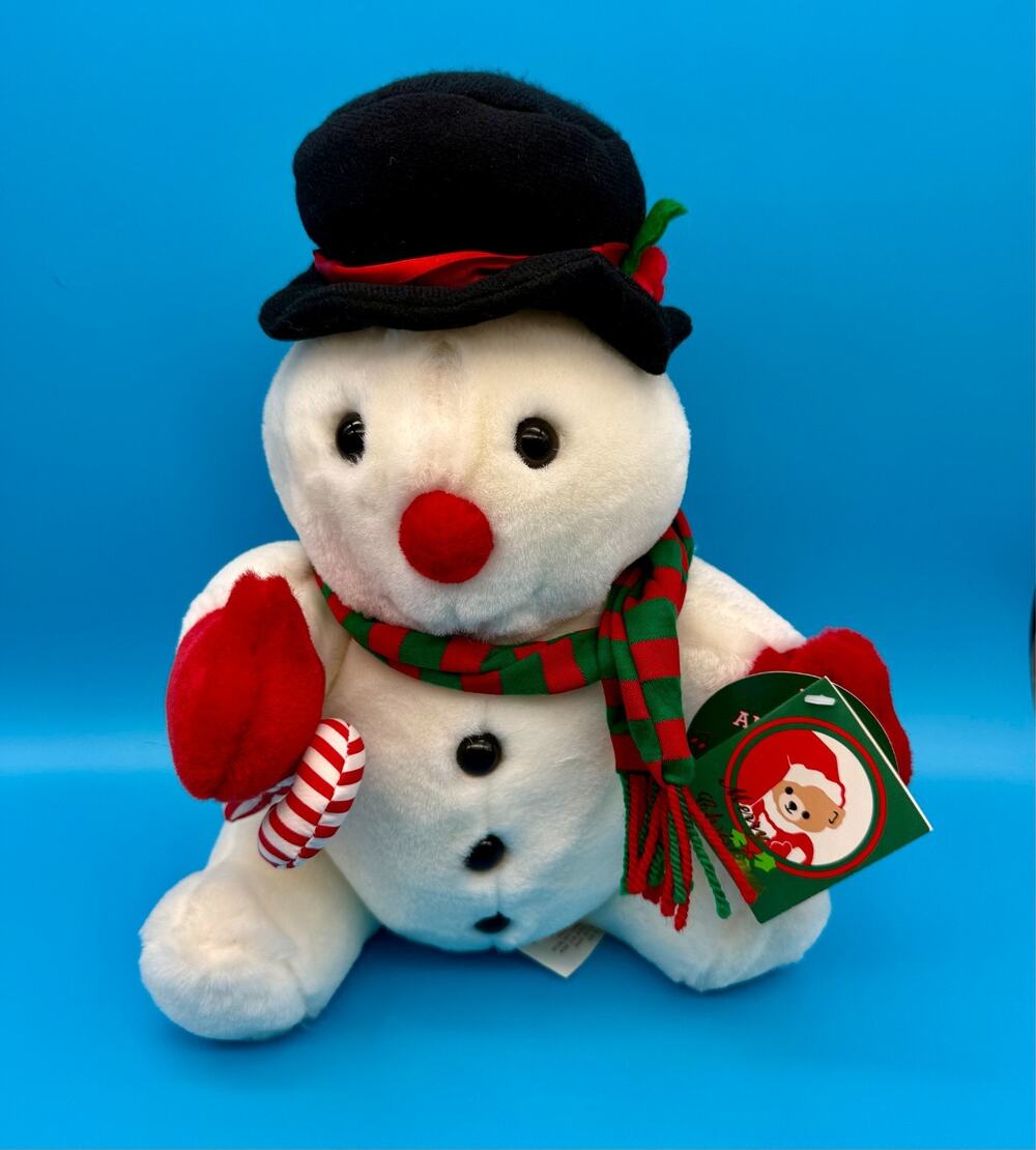 Chosun International Musical Christmas Snowman Plush 3 Songs NOT WORKING T